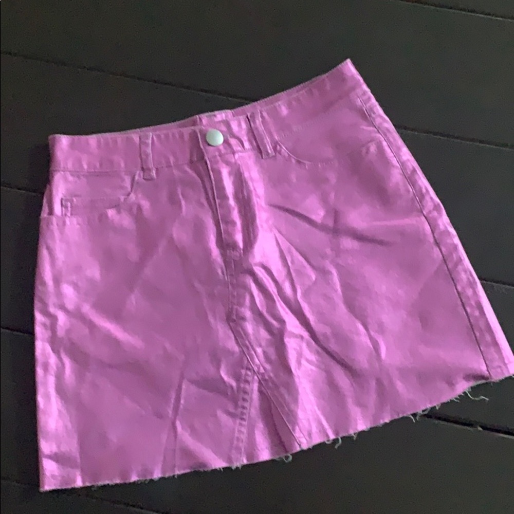 🎁 Forever 21 pink shinny skirt